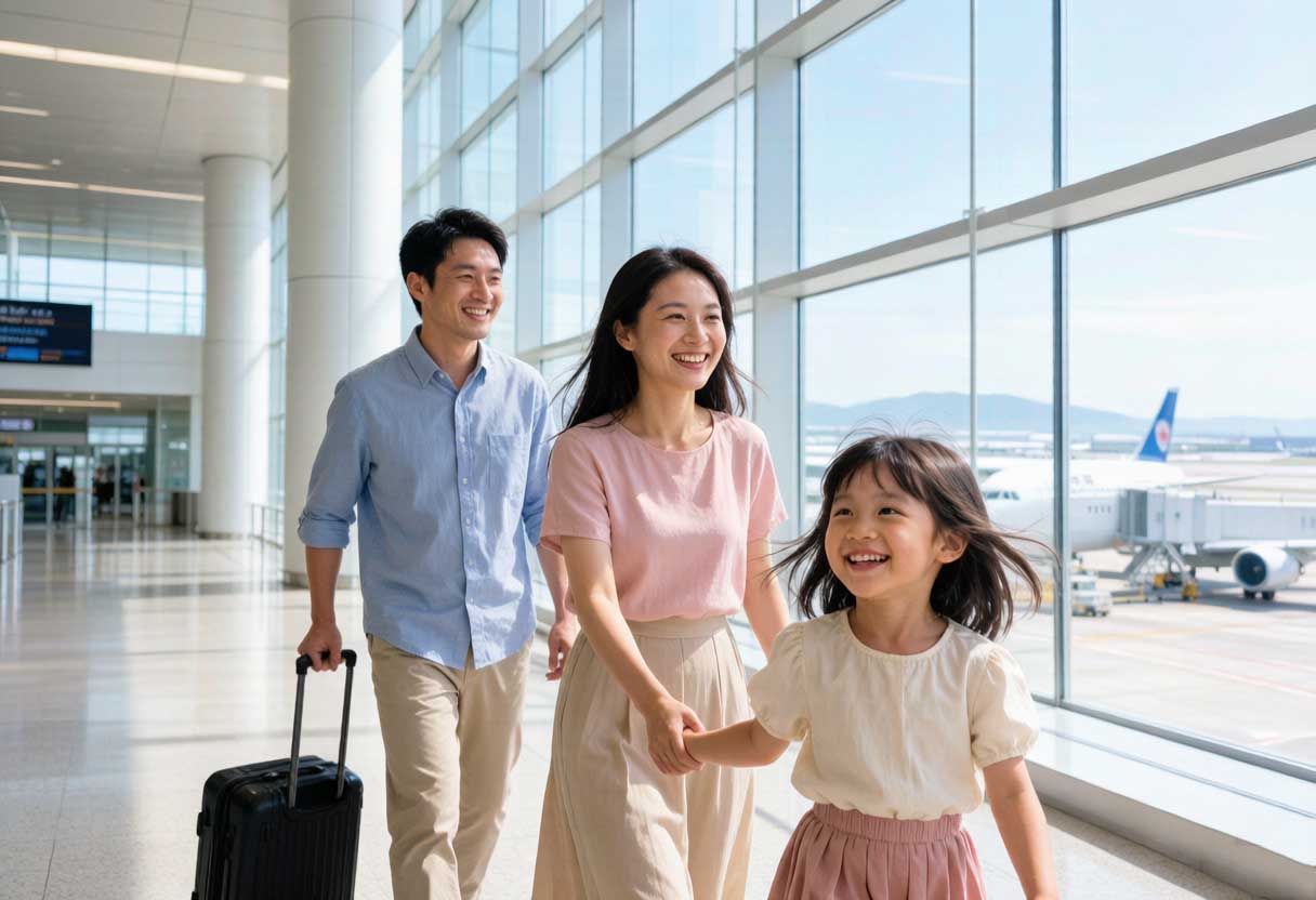 日本への短期渡航